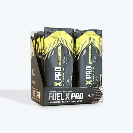 Fixx: Fuel X Pro + Amino Acids Sachets MIXED BOX (12 x 55g Sachets)