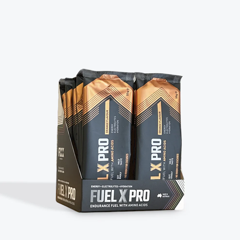 Fixx: Fuel X Pro + Amino Acids Sachets (12 x 55g Sachets)